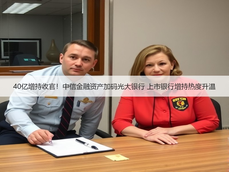 40亿增持收官！中信金融资产加码光大银行 上市银行增持热度升温