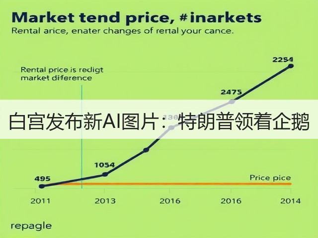 白宫发布新AI图片：特朗普领着企鹅(图2)