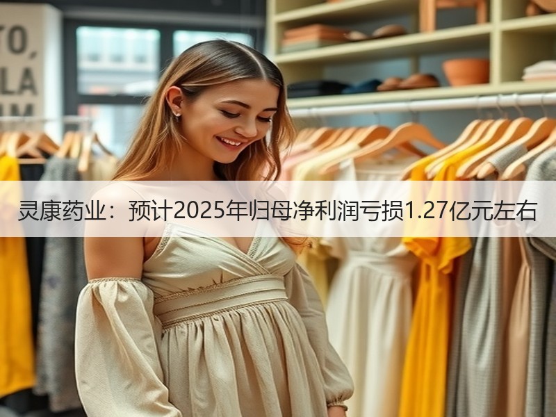 灵康药业：预计2025年归母净利润亏损1.27亿元左右