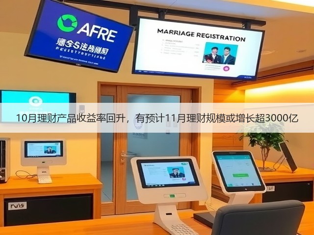 10月理财产品收益率回升，有预计11月理财规模或增长超3000亿(图1)