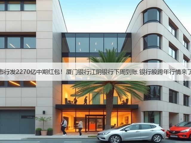 上市行发2270亿中期红包!厦门银行江阴银行下周到账 银行股跨年行情来了?(图2) 上市行发2270亿中期红包!厦门银行江阴银行下周到账 银行股跨年行情来了?(图2)