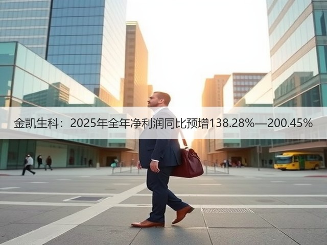 金凯生科:2025年全年净利润同比预增138.28%—200.45%(图3) 金凯生科:2025年全年净利润同比预增138.28%—200.45%(图3)