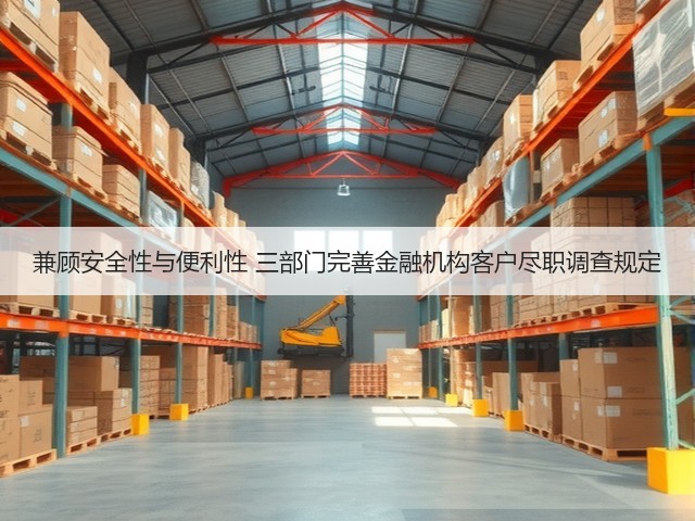 兼顾安全性与便利性 三部门完善金融机构客户尽职调查规定(图1)