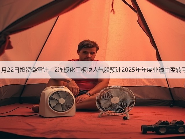 1月22日投资避雷针：2连板化工板块人气股预计2025年年度业绩由盈转亏(图2)