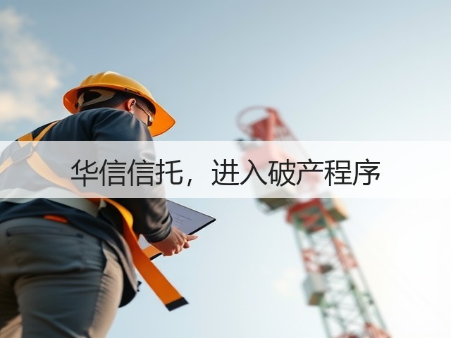 华信信托，进入破产程序(图2)