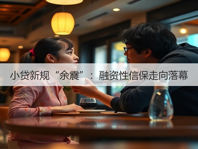小贷新规“余震”：融资性信保走向落幕(图1)