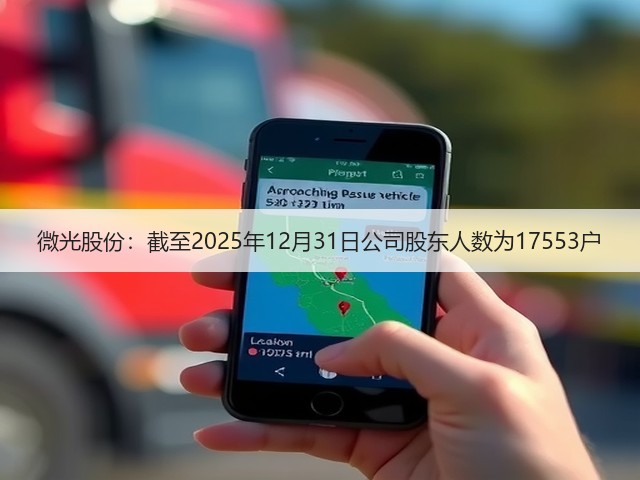 微光股份：截至2025年12月31日公司股东人数为17553户(图3)