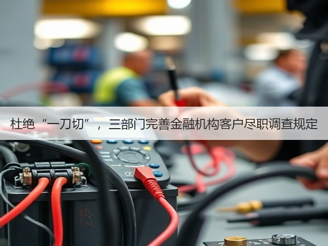 杜绝“一刀切”，三部门完善金融机构客户尽职调查规定(图2)
