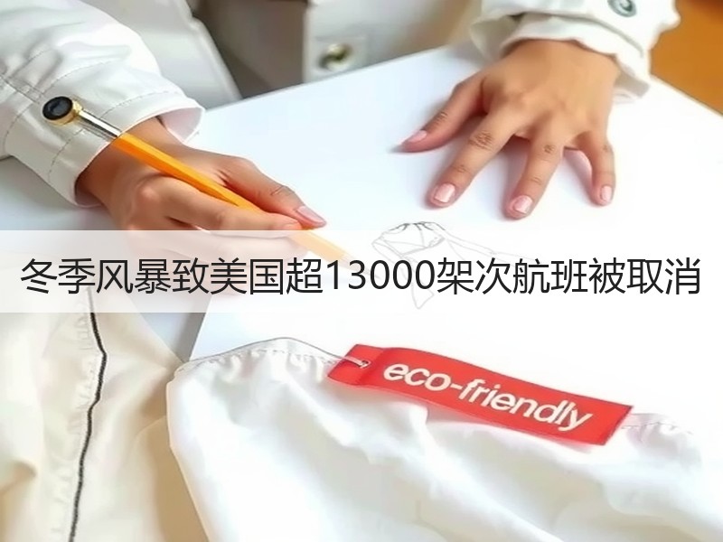 冬季风暴致美国超13000架次航班被取消