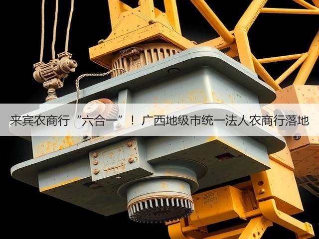 来宾农商行“六合一”！广西地级市统一法人农商行落地(图1)