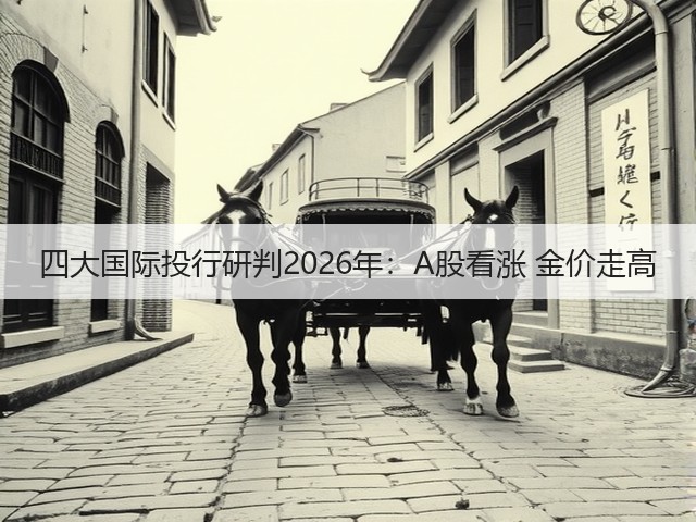 四大国际投行研判2026年:A股看涨 金价走高(图1) 四大国际投行研判2026年:A股看涨 金价走高(图1)