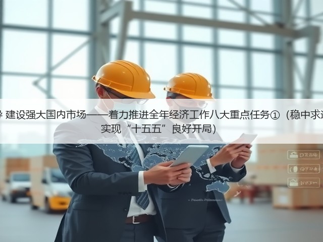 坚持内需主导 建设强大国内市场——着力推进全年经济工作八大重点任务①(稳中求进、提质增效 实现“十五五”良好开局)(图1) 坚持内需主导 建设强大国内市场——着力推进全年经济工作八大重点任务①(稳中求进、提质增效 实现“十五五”良好开局)(图1)