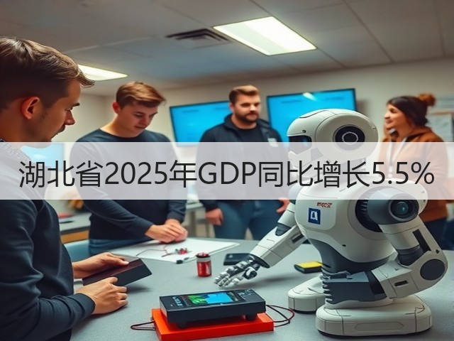 湖北省2025年GDP同比增长5.5%(图3)