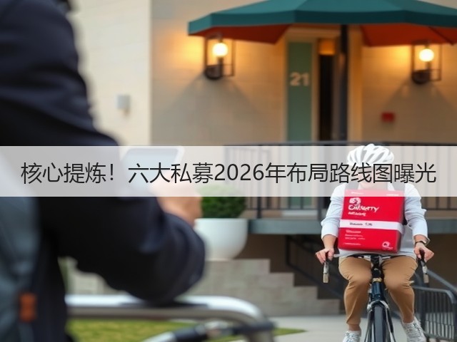核心提炼!六大私募2026年布局路线图曝光(图2) 核心提炼!六大私募2026年布局路线图曝光(图2)