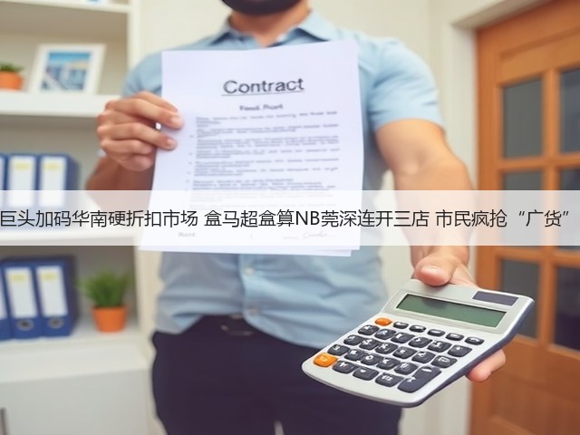 巨头加码华南硬折扣市场 盒马超盒算NB莞深连开三店 市民疯抢“广货”(图1)
