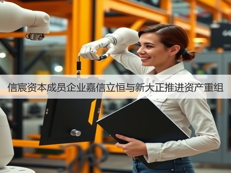 信宸资本成员企业嘉信立恒与新大正推进资产重组