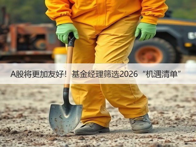 A股将更加友好!基金经理筛选2026“机遇清单”(图1) A股将更加友好!基金经理筛选2026“机遇清单”(图1)