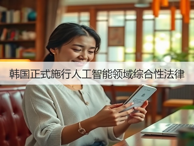 韩国正式施行人工智能领域综合性法律(图1) 韩国正式施行人工智能领域综合性法律(图1)