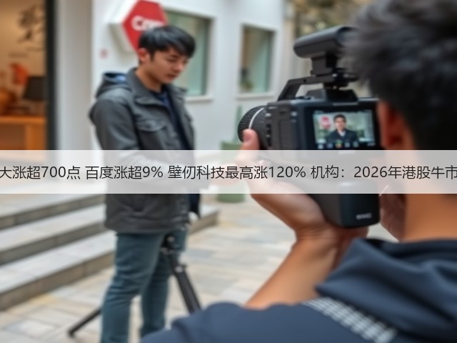 港股大涨超700点 百度涨超9% 壁仞科技最高涨120% 机构:2026年港股牛市延续(图1) 港股大涨超700点 百度涨超9% 壁仞科技最高涨120% 机构:2026年港股牛市延续(图1)