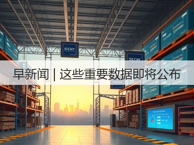 早新闻 | 这些重要数据即将公布(图2) 早新闻 | 这些重要数据即将公布(图2)