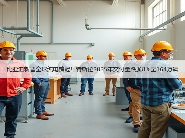 比亚迪新晋全球纯电销冠!特斯拉2025年交付量跌逾8%至164万辆(图1) 比亚迪新晋全球纯电销冠!特斯拉2025年交付量跌逾8%至164万辆(图1)