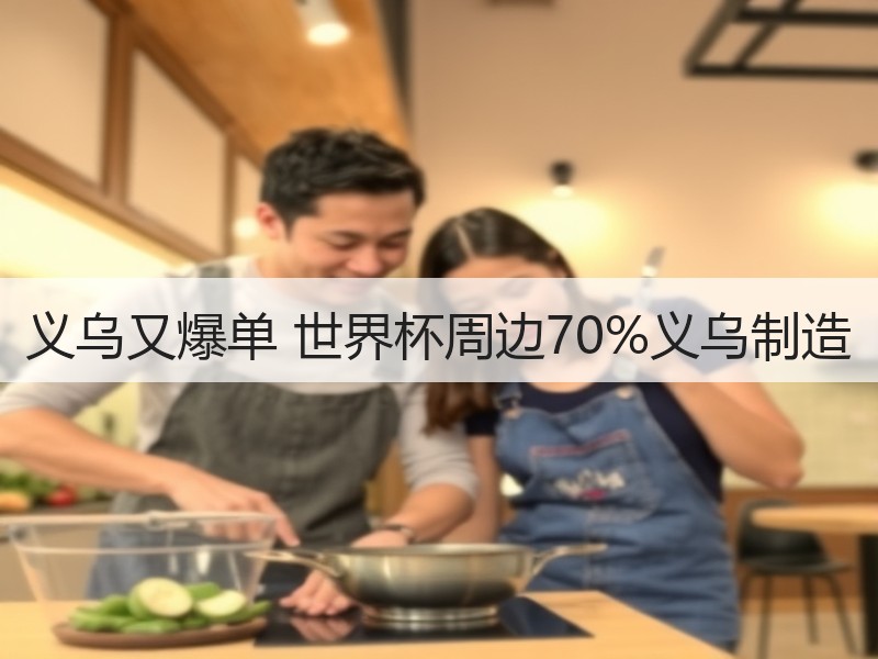 义乌又爆单 世界杯周边70%义乌制造