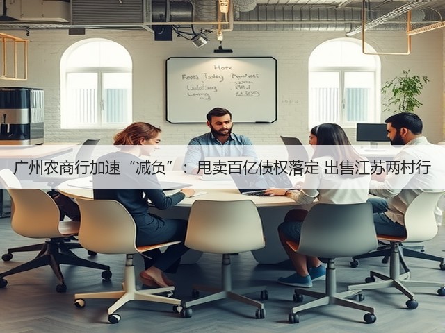 广州农商行加速“减负”:甩卖百亿债权落定 出售江苏两村行(图3) 广州农商行加速“减负”:甩卖百亿债权落定 出售江苏两村行(图3)
