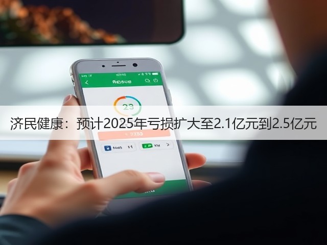 济民健康：预计2025年亏损扩大至2.1亿元到2.5亿元(图3)