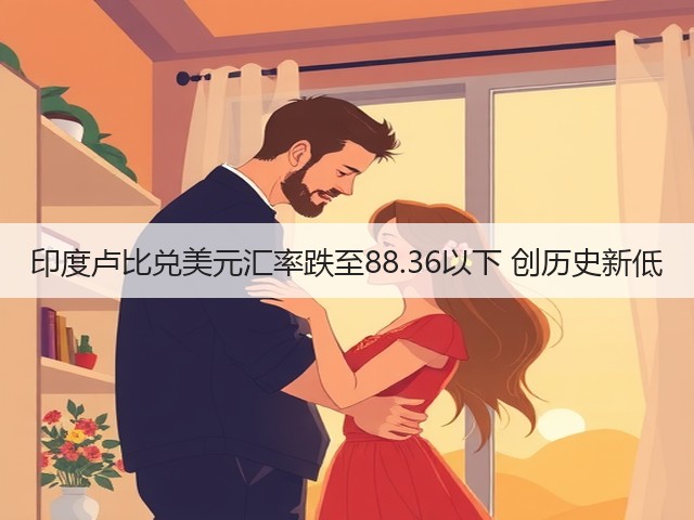印度卢比兑美元汇率跌至88.36以下 创历史新低(图3)