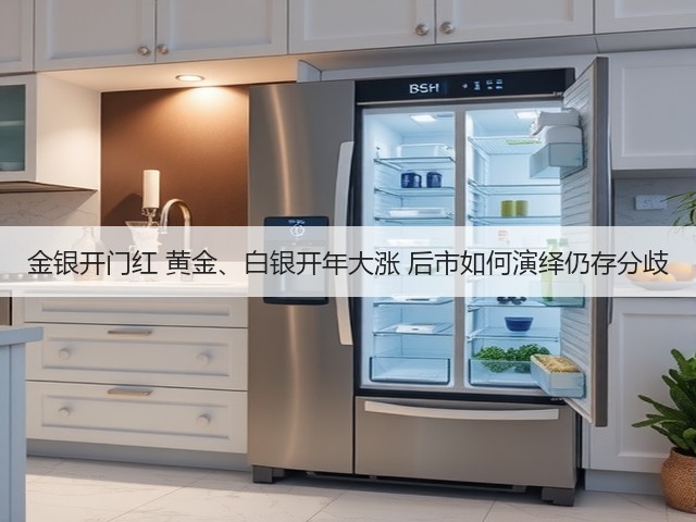 金银开门红 黄金、白银开年大涨 后市如何演绎仍存分歧(图3) 金银开门红 黄金、白银开年大涨 后市如何演绎仍存分歧(图3)