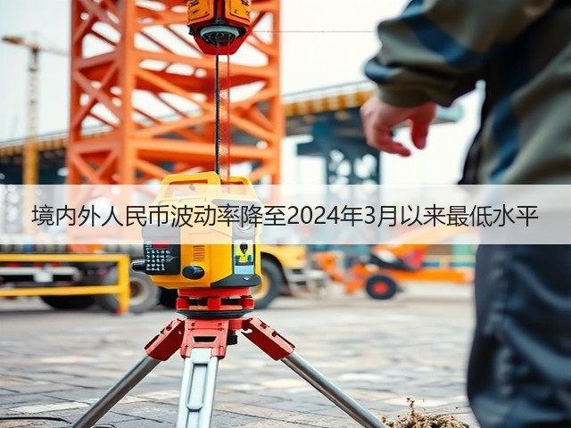 境内外人民币波动率降至2024年3月以来最低水平(图3)