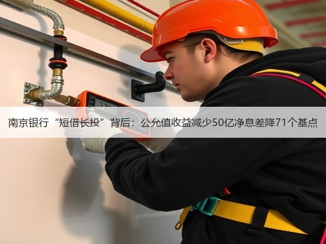南京银行“短借长投”背后:公允值收益减少50亿净息差降71个基点(图2) 南京银行“短借长投”背后:公允值收益减少50亿净息差降71个基点(图2)