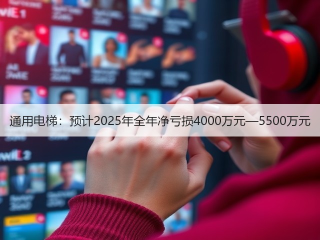 通用电梯：预计2025年全年净亏损4000万元—5500万元(图3)