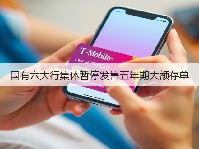 国有六大行集体暂停发售五年期大额存单(图3) 国有六大行集体暂停发售五年期大额存单(图3)