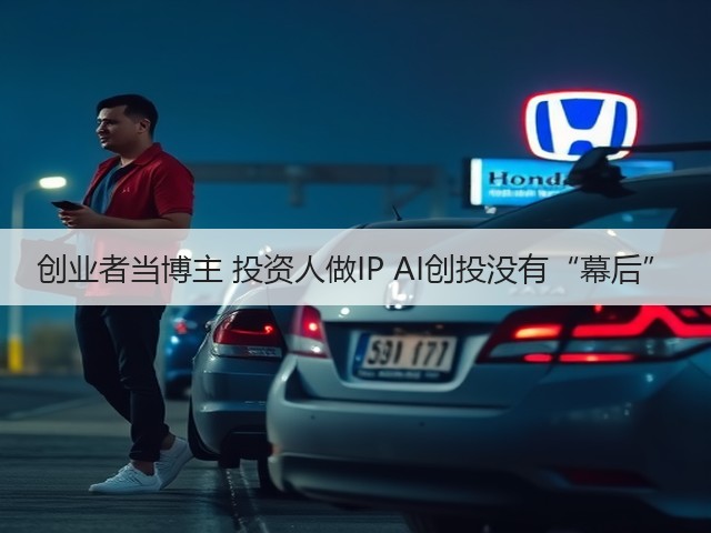创业者当博主 投资人做IP AI创投没有“幕后”(图1)
