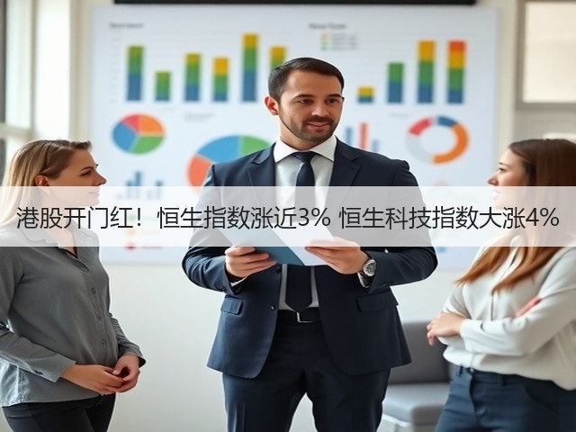 港股开门红!恒生指数涨近3% 恒生科技指数大涨4%(图1) 港股开门红!恒生指数涨近3% 恒生科技指数大涨4%(图1)