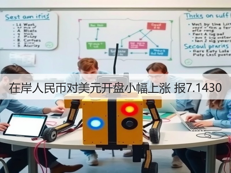 在岸人民币对美元开盘小幅上涨 报7.1430