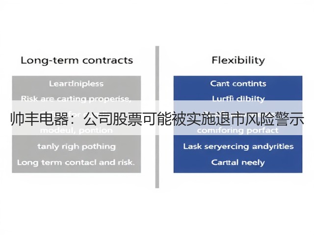 帅丰电器:公司股票可能被实施退市风险警示(图2) 帅丰电器:公司股票可能被实施退市风险警示(图2)
