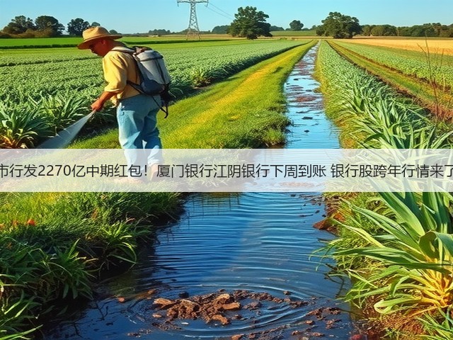上市行发2270亿中期红包！厦门银行江阴银行下周到账 银行股跨年行情来了？(图1)