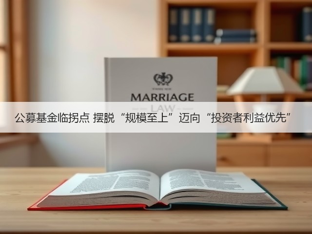 公募基金临拐点 摆脱“规模至上”迈向“投资者利益优先”(图1)