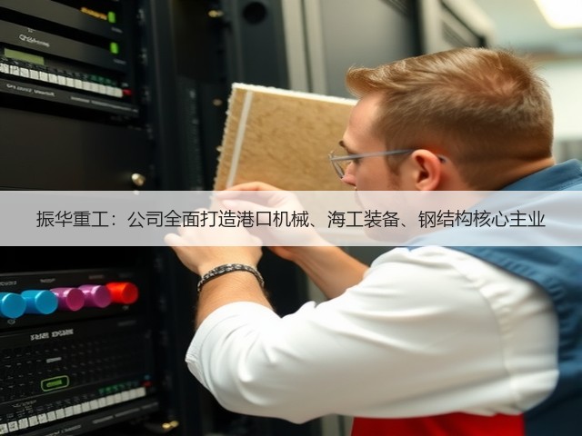 振华重工:公司全面打造港口机械、海工装备、钢结构核心主业(图2) 振华重工:公司全面打造港口机械、海工装备、钢结构核心主业(图2)
