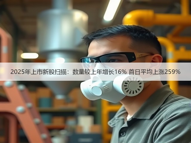 2025年上市新股扫描:数量较上年增长16% 首日平均上涨259%(图3) 2025年上市新股扫描:数量较上年增长16% 首日平均上涨259%(图3)