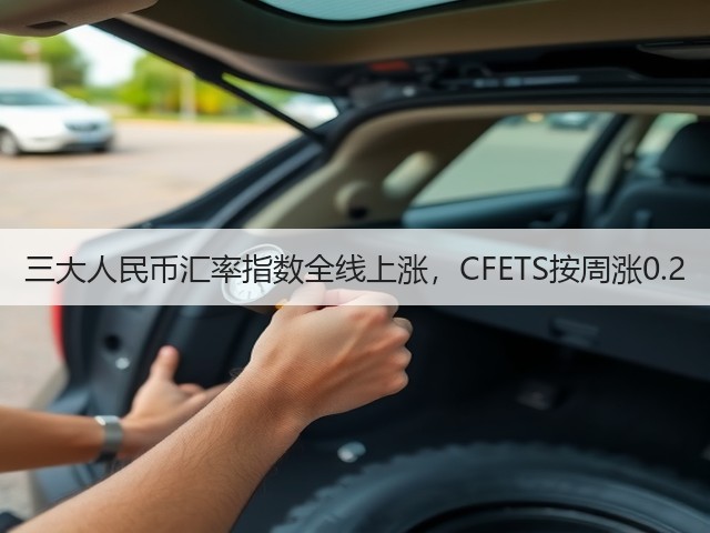三大人民币汇率指数全线上涨，CFETS按周涨0.2(图3)