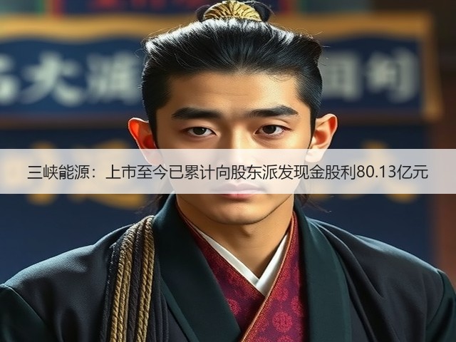 三峡能源:上市至今已累计向股东派发现金股利80.13亿元(图1) 三峡能源:上市至今已累计向股东派发现金股利80.13亿元(图1)