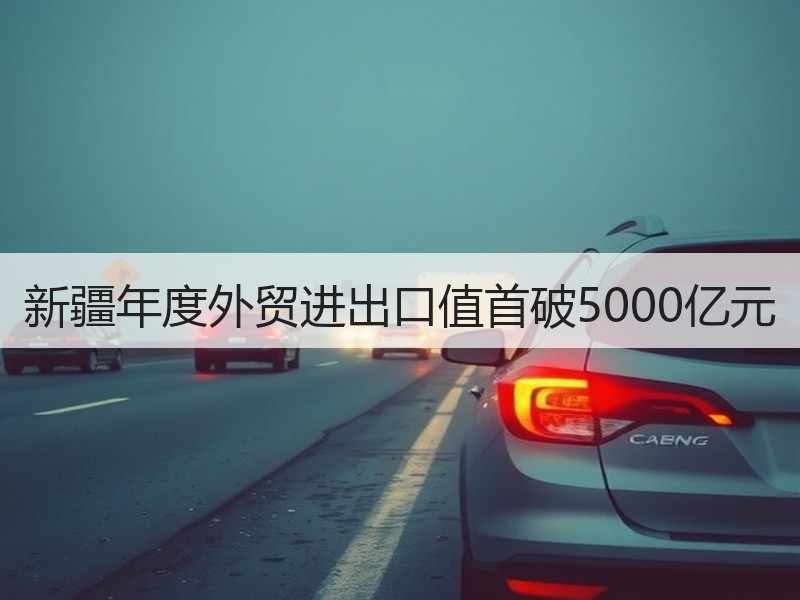 新疆年度外贸进出口值首破5000亿元