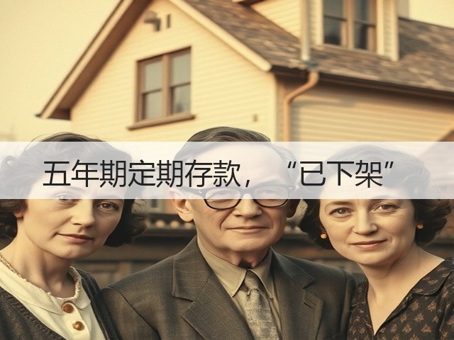 五年期定期存款，“已下架”(图2)