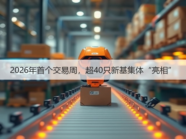 2026年首个交易周,超40只新基集体“亮相”(图2) 2026年首个交易周,超40只新基集体“亮相”(图2)