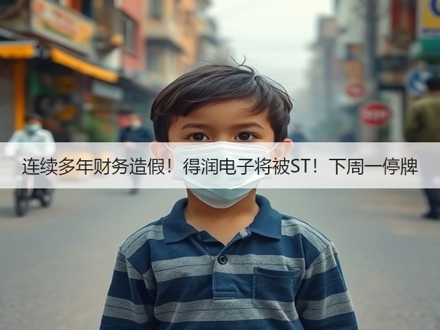 连续多年财务造假！得润电子将被ST！下周一停牌(图2)