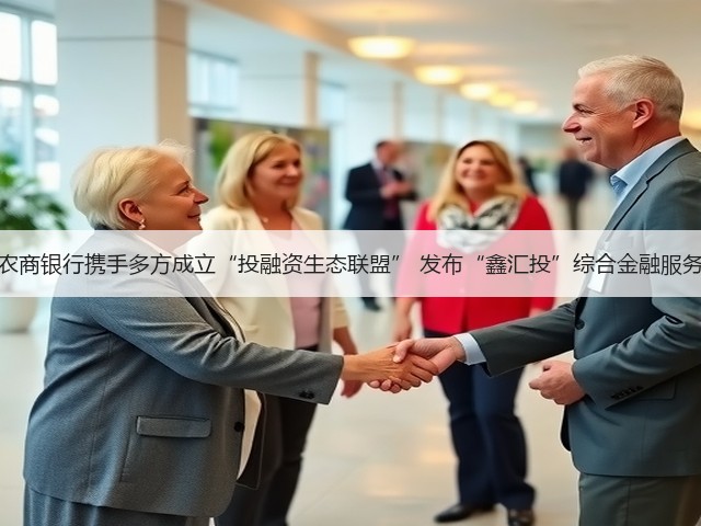 上海农商银行携手多方成立“投融资生态联盟” 发布“鑫汇投”综合金融服务方案(图1)