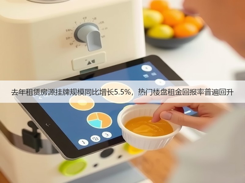 去年租赁房源挂牌规模同比增长5.5%，热门楼盘租金回报率普遍回升